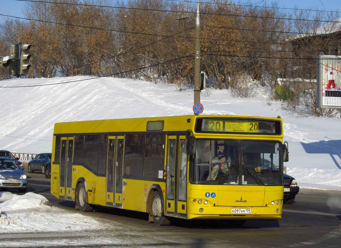 Perm region, MAZ-103.485 № К 097 АМ 159