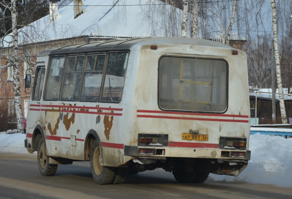 Нижегородская область, ПАЗ-32054 № АР 861 52