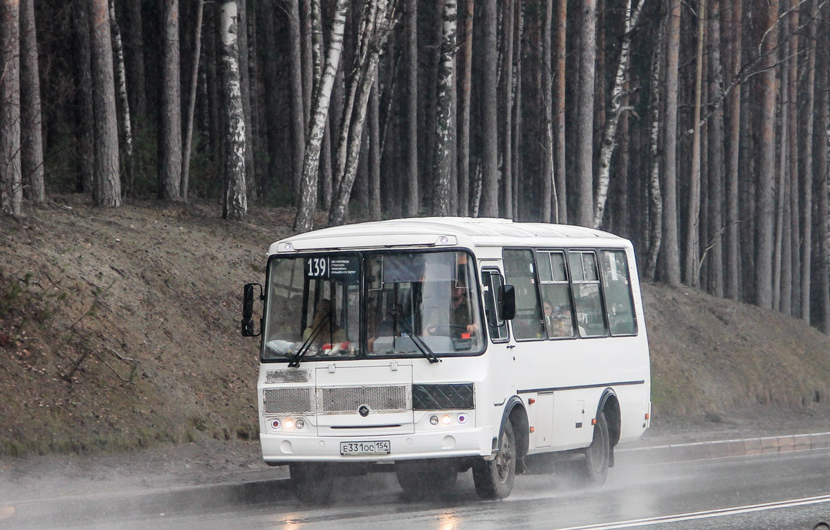 Новосибирская область, ПАЗ-32054 № Е 331 ОС 154