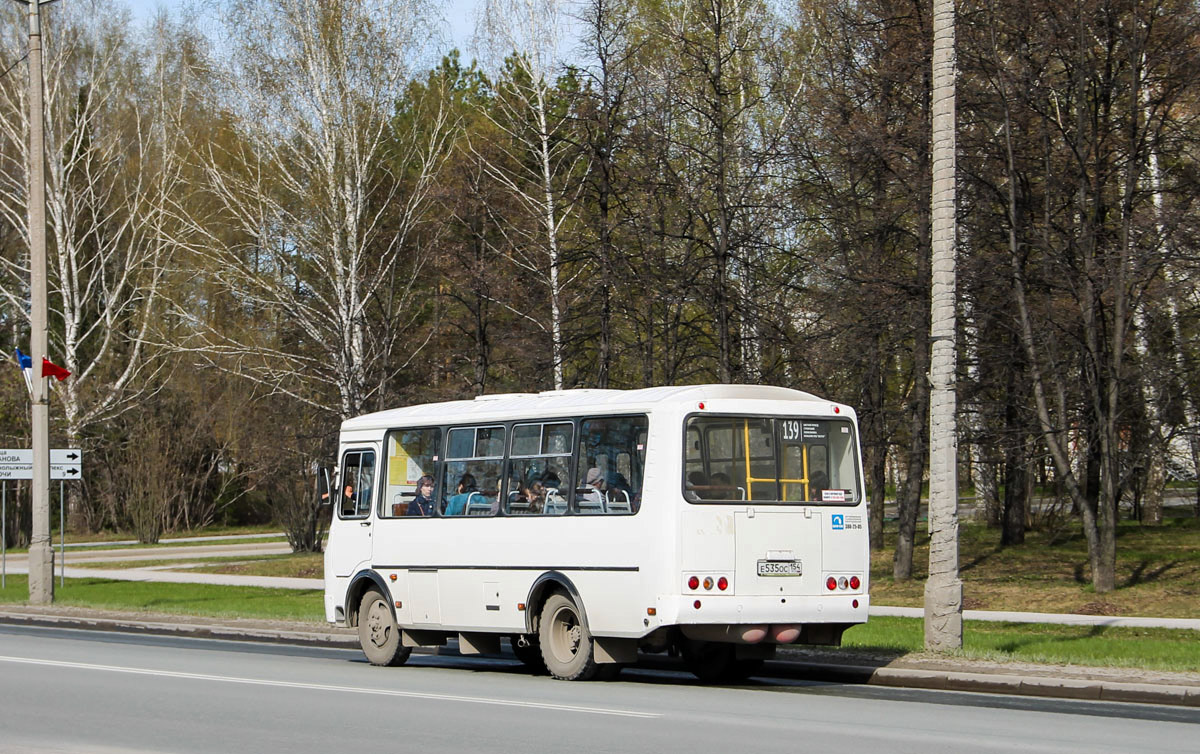 Новосибирская область, ПАЗ-32054 № Е 535 ОС 154