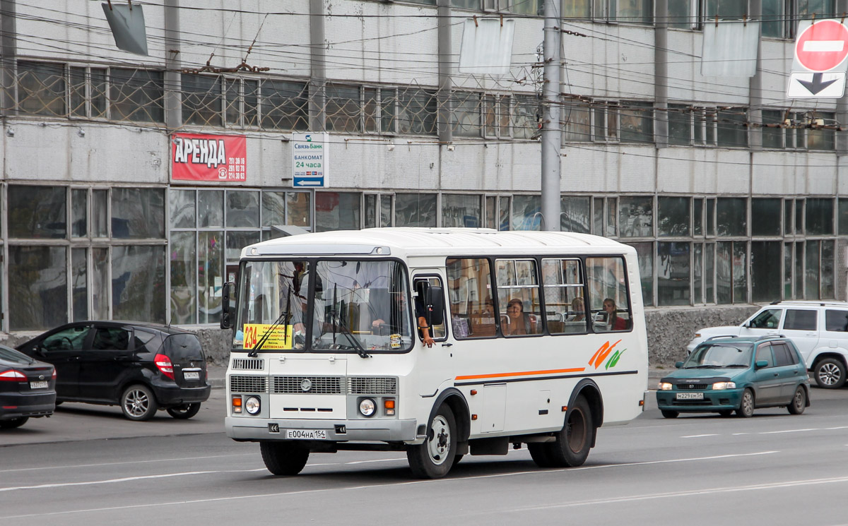 Новосибирская область, ПАЗ-32054 № Е 004 НА 154