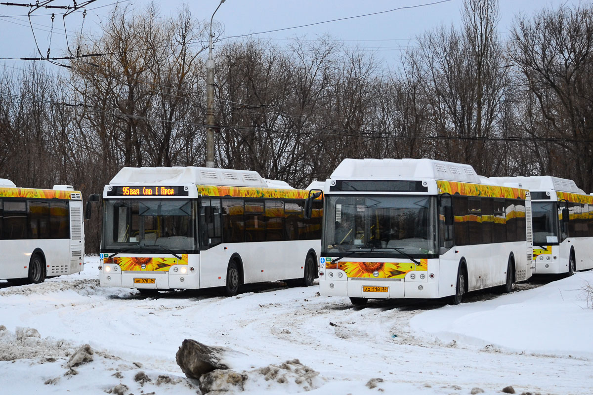 Volgograd region, LiAZ-5292.67 (CNG) # 4157; Volgograd region, LiAZ-5292.67 (CNG) # 4187; Volgograd region — Miscellaneous photos