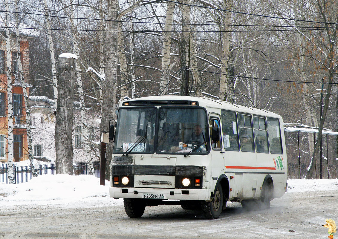 Nizhegorodskaya region, PAZ-32054 č. М 265 ММ 152