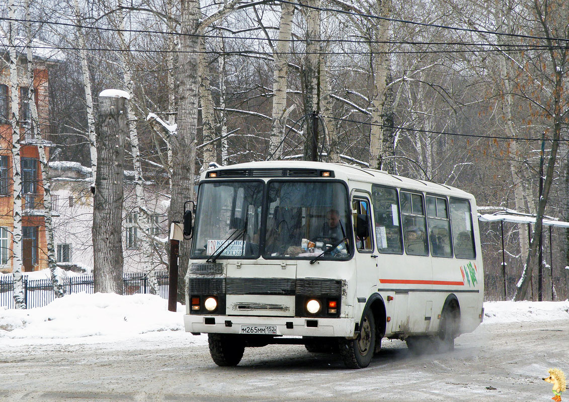 Ніжагародская вобласць, ПАЗ-32054 № М 265 ММ 152