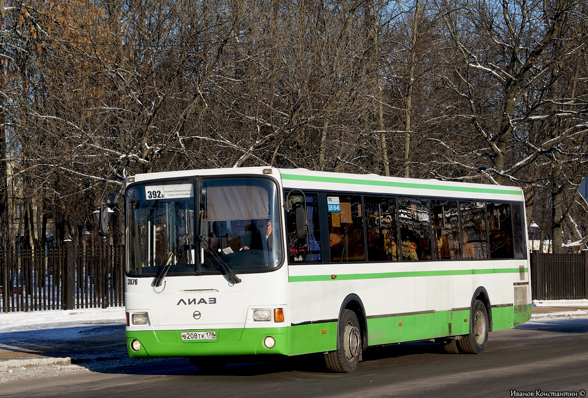 Санкт-Петербург, ЛиАЗ-5293.60 № 3876