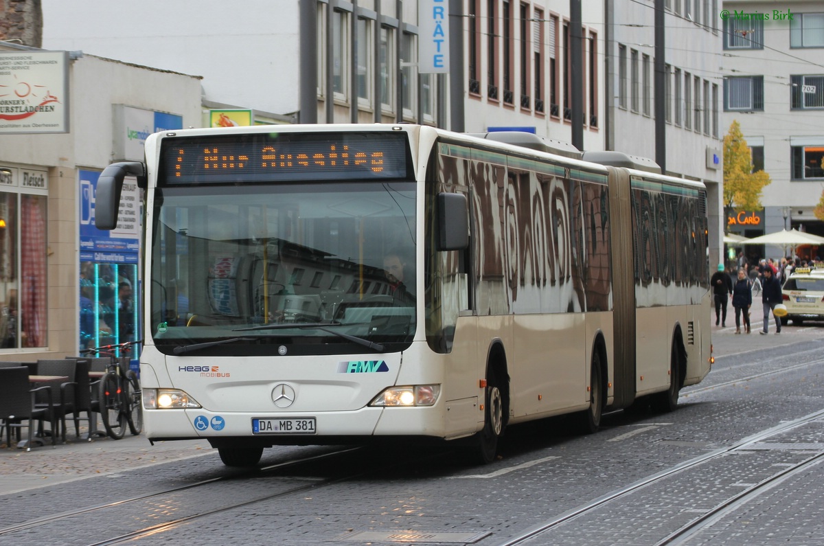 Гессен, Mercedes-Benz O530G Citaro facelift G № 381