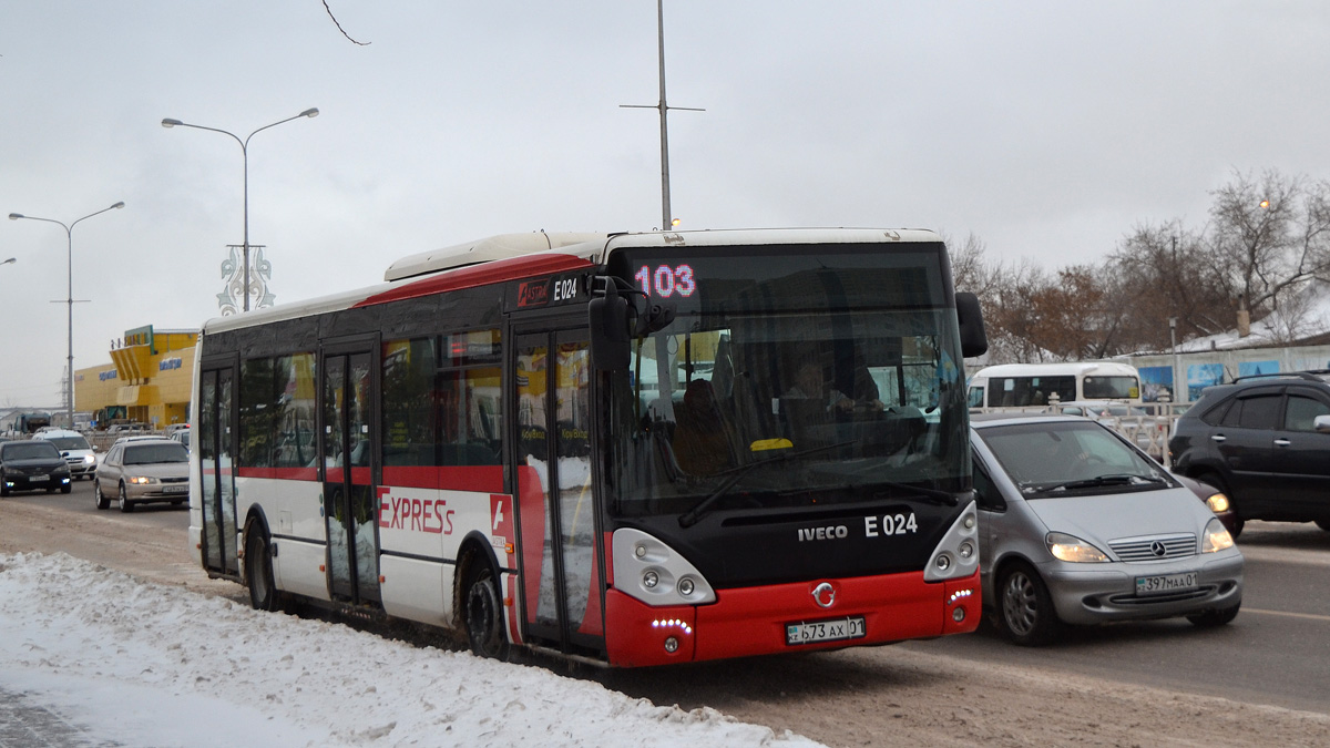 Астана, Irisbus Citelis 12M № E024