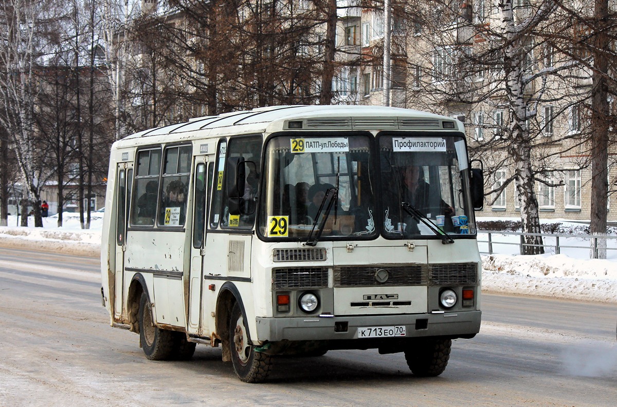 Томская область, ПАЗ-32054 № К 713 ЕО 70