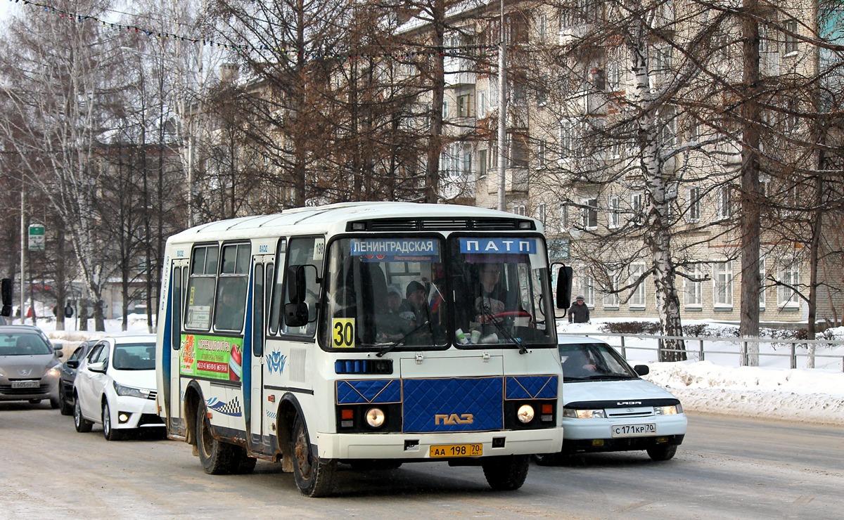 Томская область, ПАЗ-32054 № АА 198 70