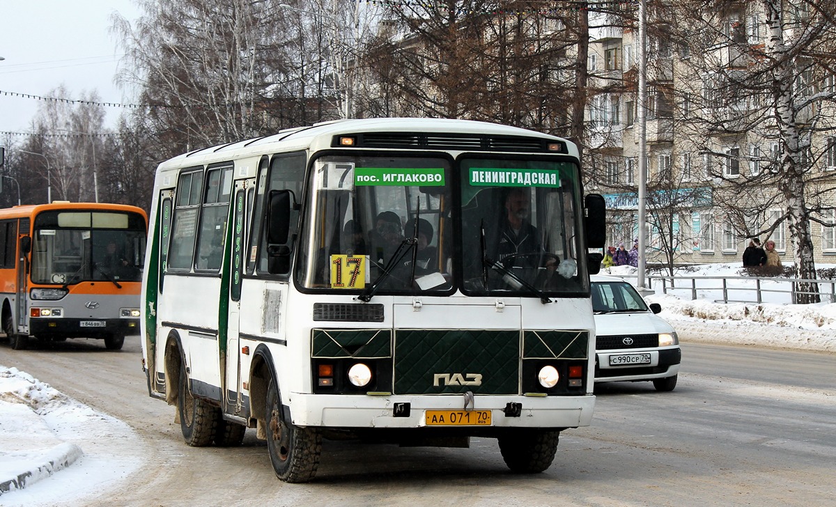 Томская область, ПАЗ-32054 № АА 071 70