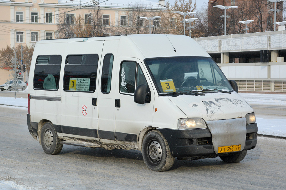 Тюменская область, FIAT Ducato 244 CSMMC, -RT № АН 398 72