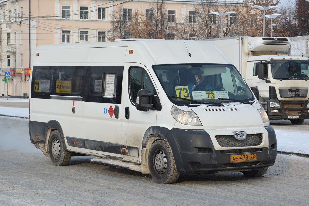 Тюменская область, Нижегородец-2227SK (Peugeot Boxer) № АЕ 478 72