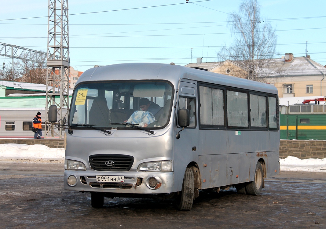 Смоленская область, Hyundai County LWB (ТагАЗ) № Е 991 НН 67