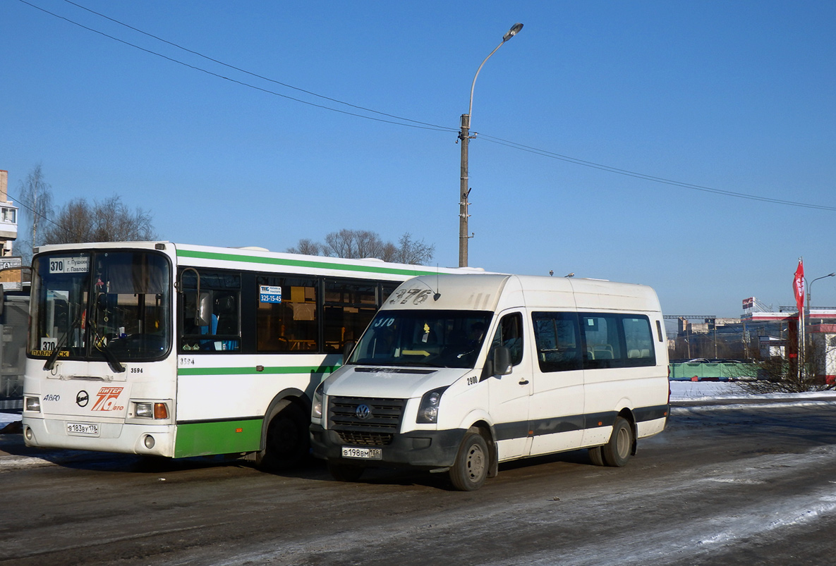 Санкт-Петербург, БТД-2219 (Volkswagen Crafter) № 2900