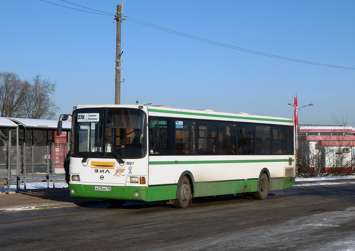 Санкт-Петербург, ЛиАЗ-5293.60 № 3667