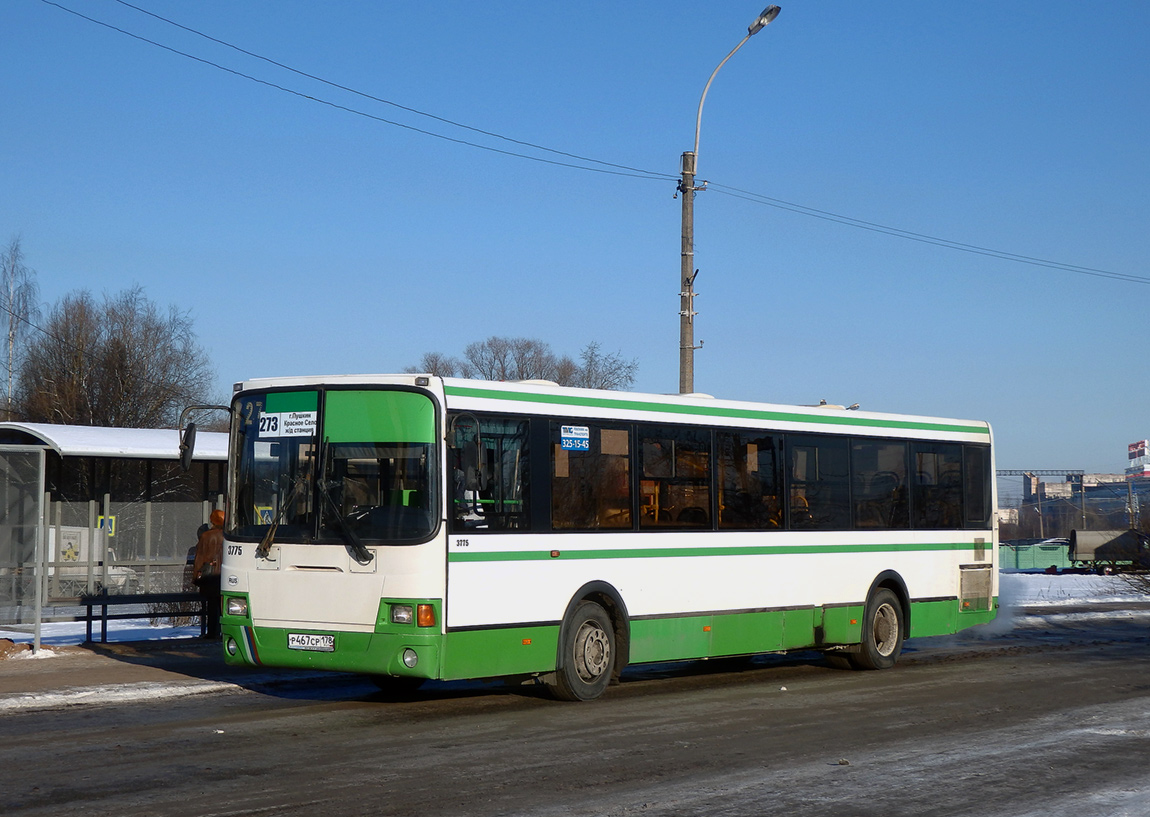 Санкт-Петербург, ЛиАЗ-5293.60 № 3775