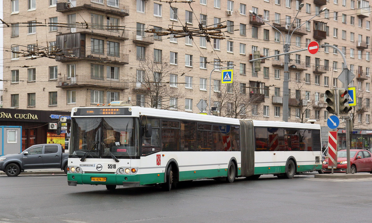 Санкт-Петербург, ЛиАЗ-6213.20 № 5518