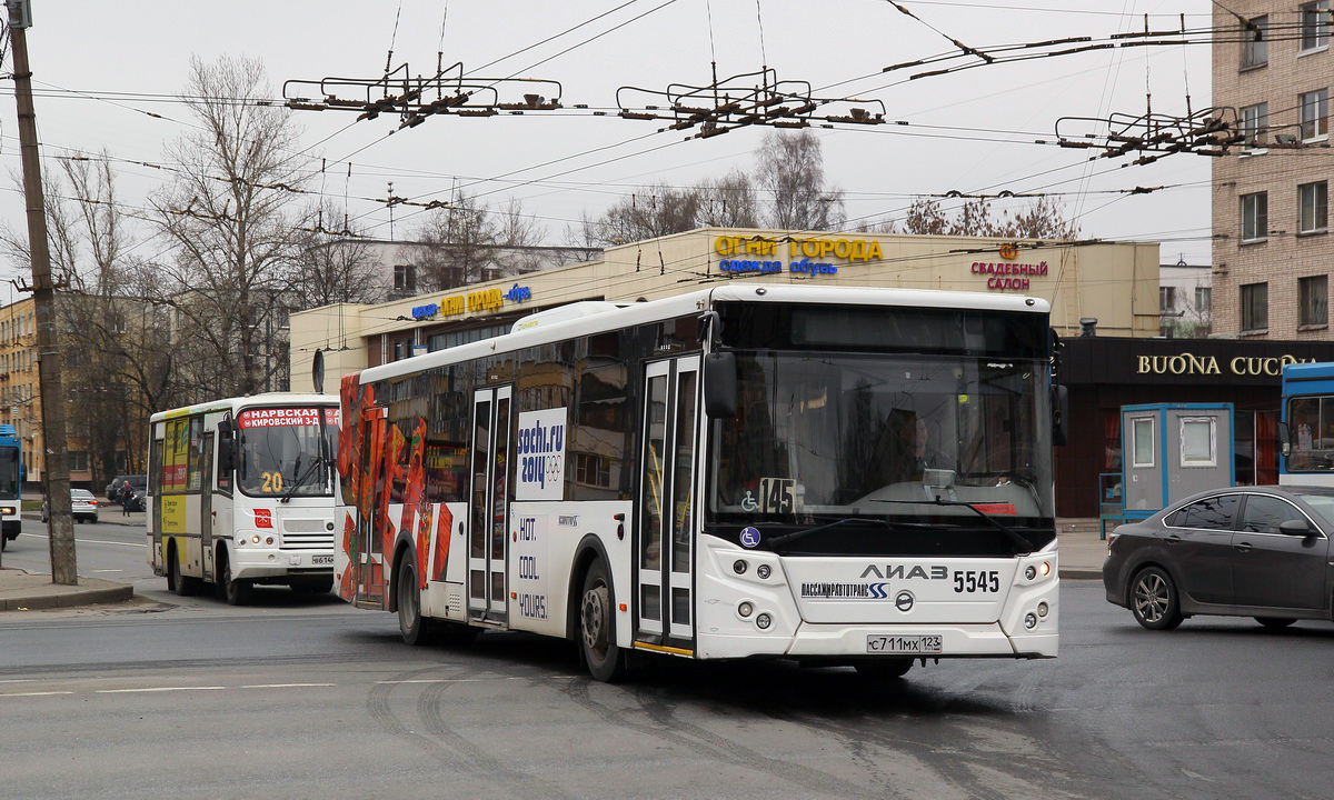 Санкт-Петербург, ЛиАЗ-5292.30 № 5545