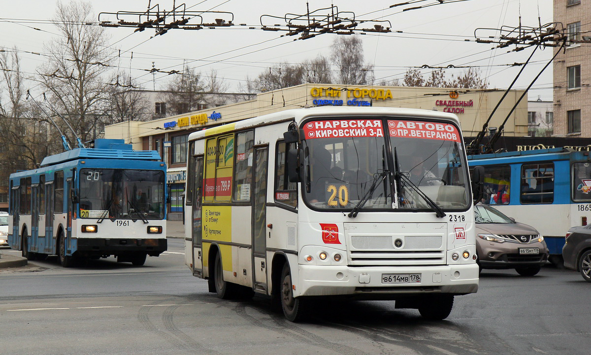 Санкт-Петербург, ПАЗ-320402-05 № n318