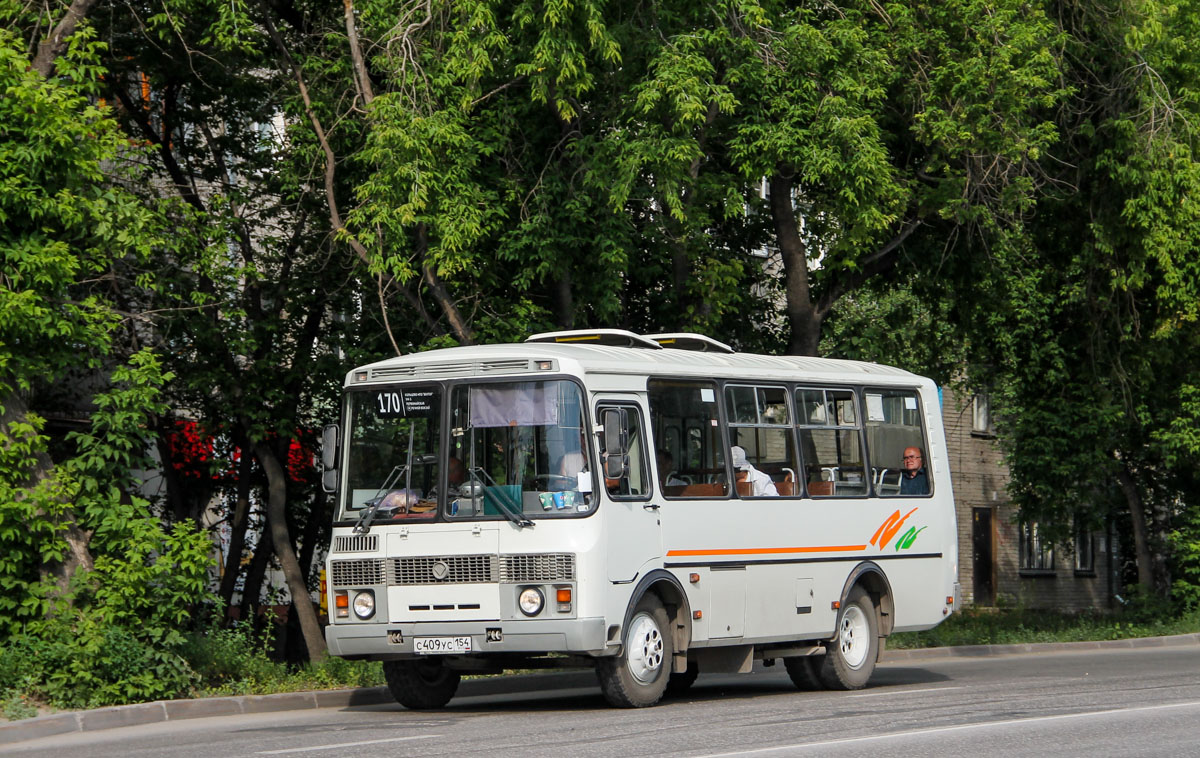 Новосибирская область, ПАЗ-32054 № С 409 УС 154