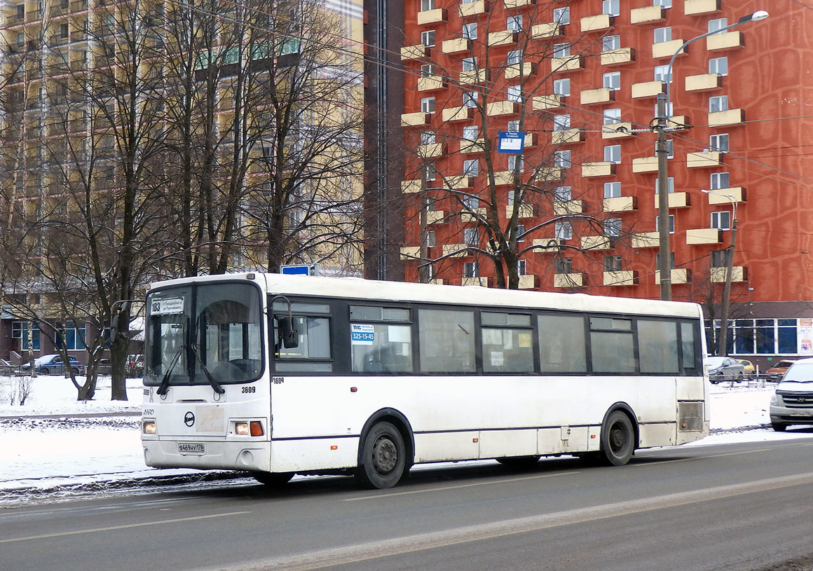 Санкт-Петербург, ЛиАЗ-5293.53 № 3609