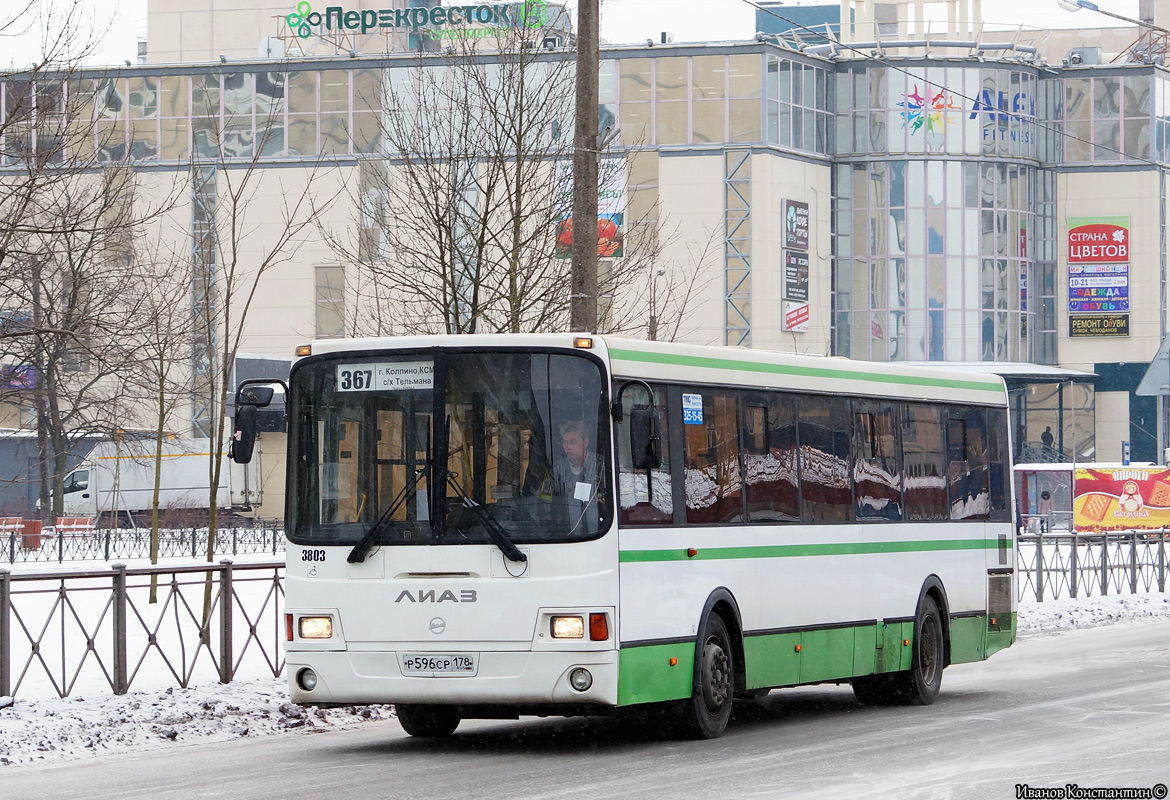 Санкт-Петербург, ЛиАЗ-5293.60 № 3803