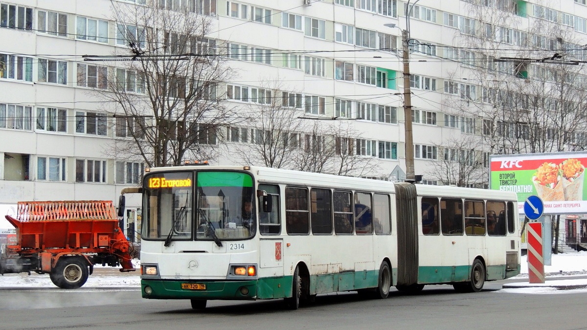 Санкт-Петербург, ЛиАЗ-6212.00 № 2314