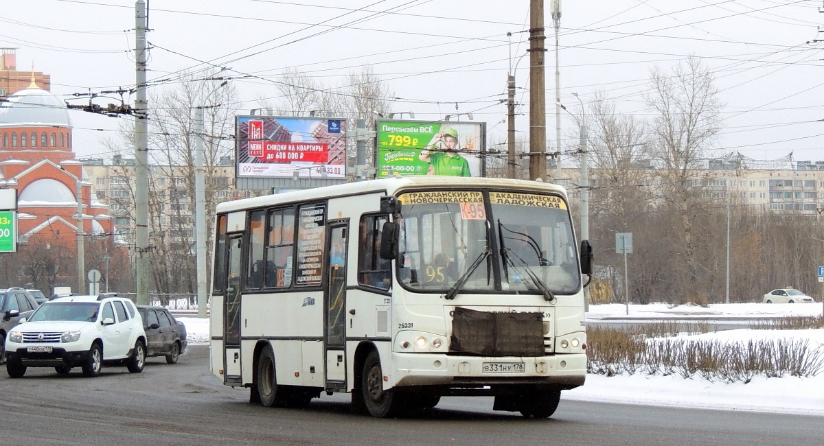 Санкт-Петербург, ПАЗ-320402-05 № В 331 НУ 178