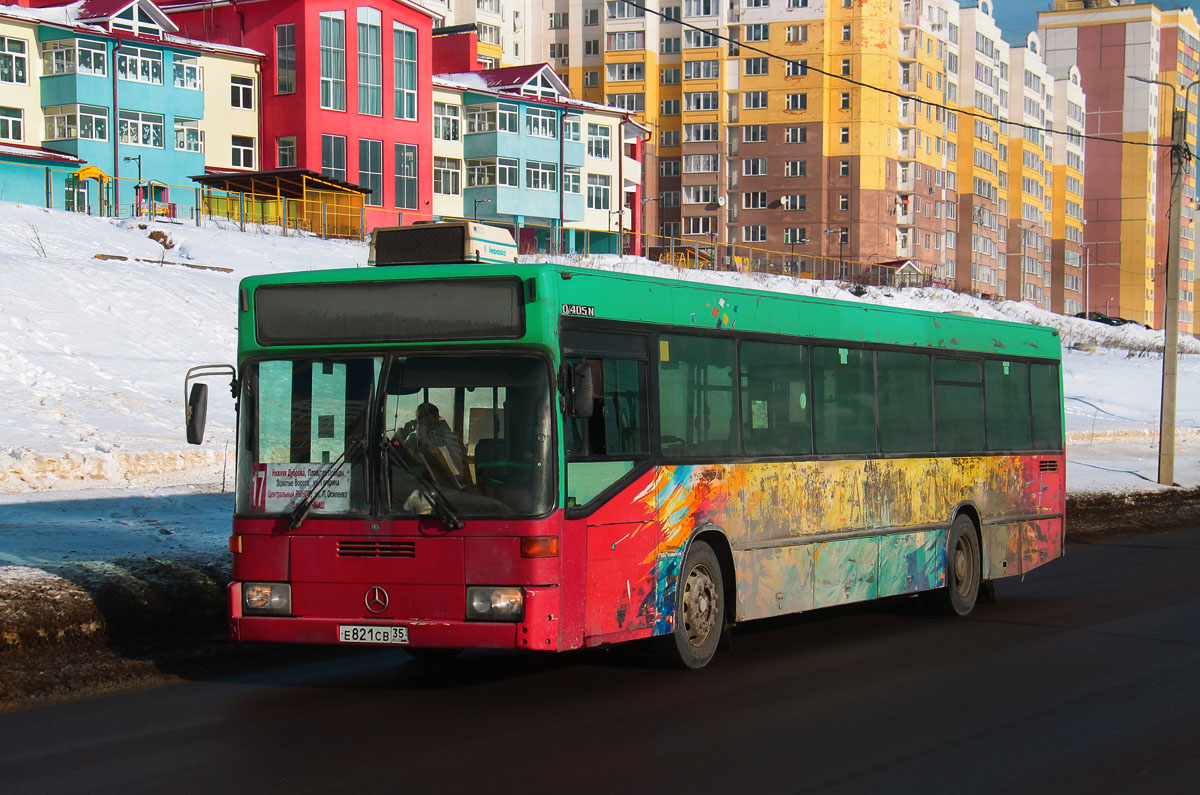 Владимирская область, Mercedes-Benz O405N № Е 821 СВ 35