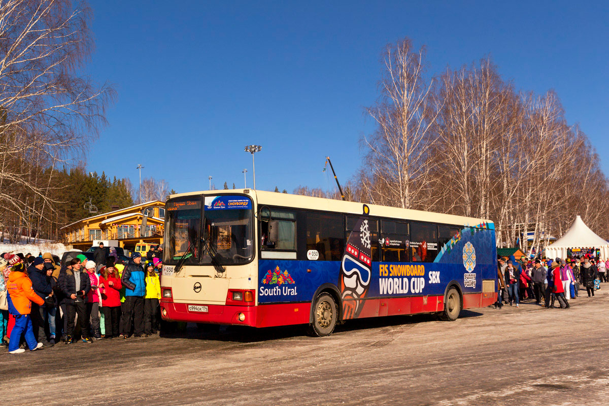 Челябинская область, ЛиАЗ-5256.53 № 030