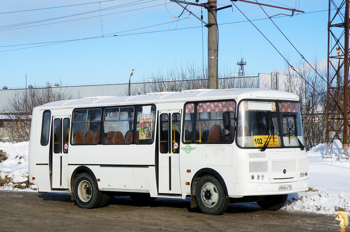 Nizhegorodskaya region, PAZ-4234 Nr. О 965 КК 152