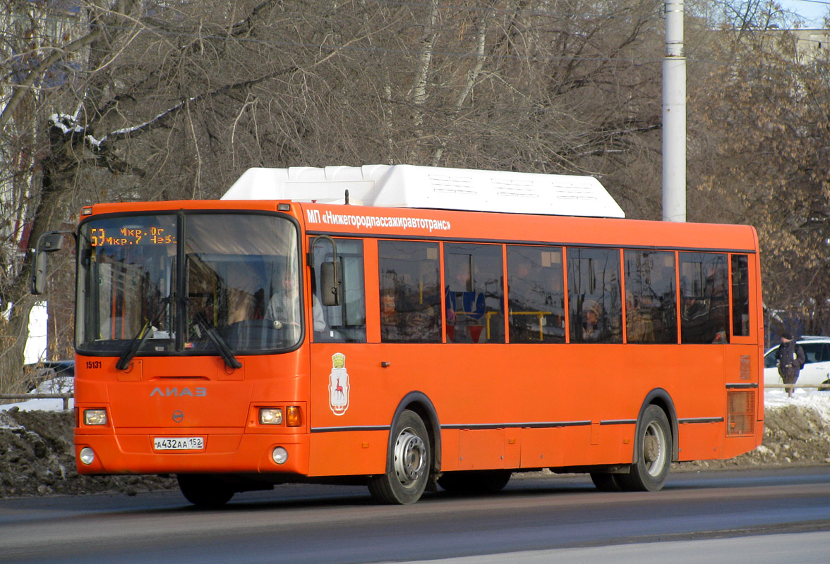 Nizhegorodskaya region, LiAZ-5256.57 Nr. 15131