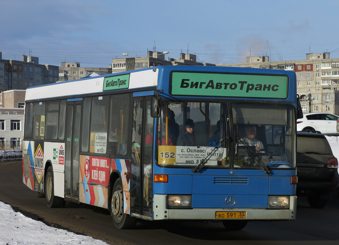 Владимирская область, Mercedes-Benz O405N2 № ВО 591 33