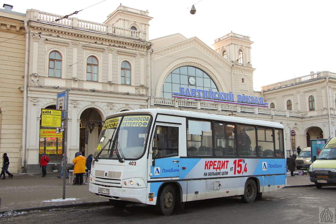 Санкт-Петербург, ПАЗ-320402-05 № 403