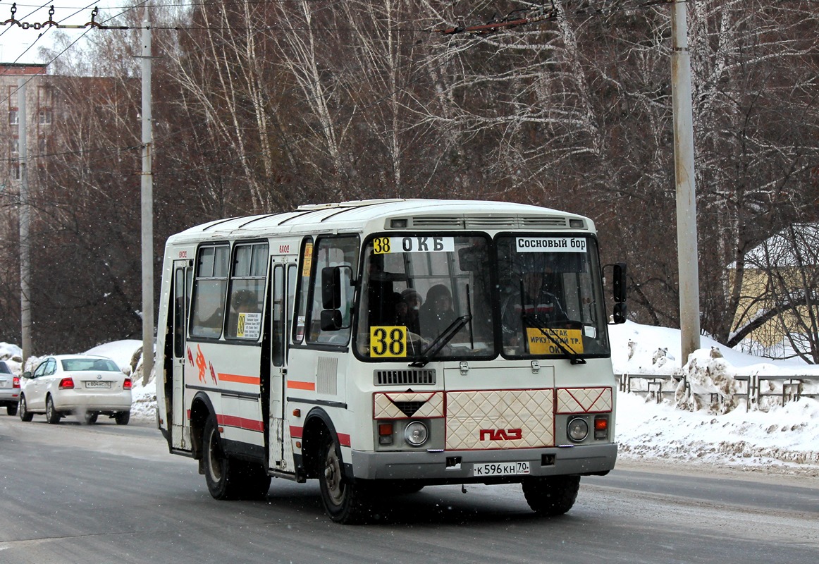 Томская область, ПАЗ-32054 № К 596 КН 70