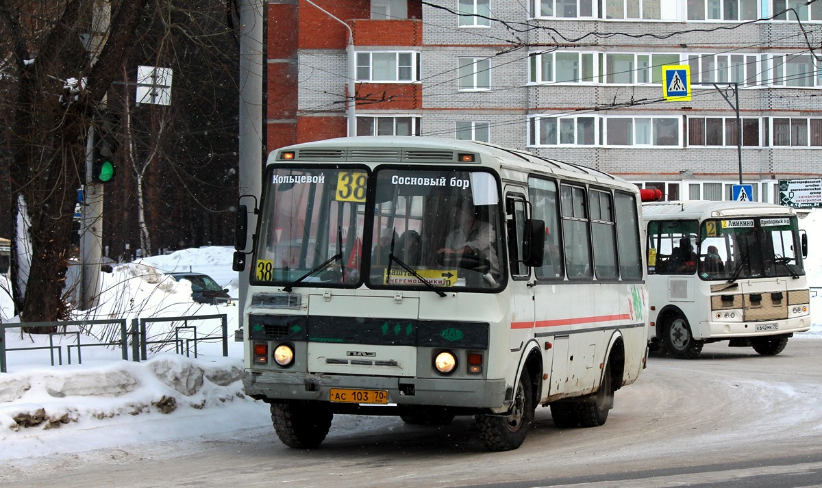 Томская область, ПАЗ-32054 № АС 103 70