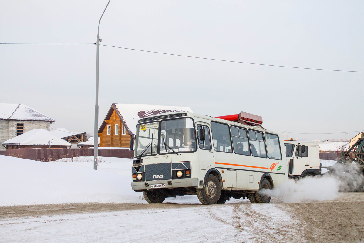 Томская область, ПАЗ-32054 № С 586 ЕР 70