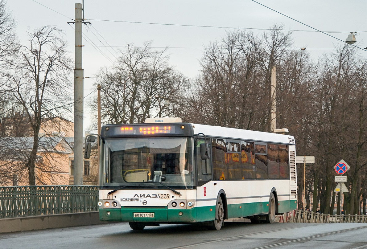 Санкт-Петербург, ЛиАЗ-5292.60 № 6239