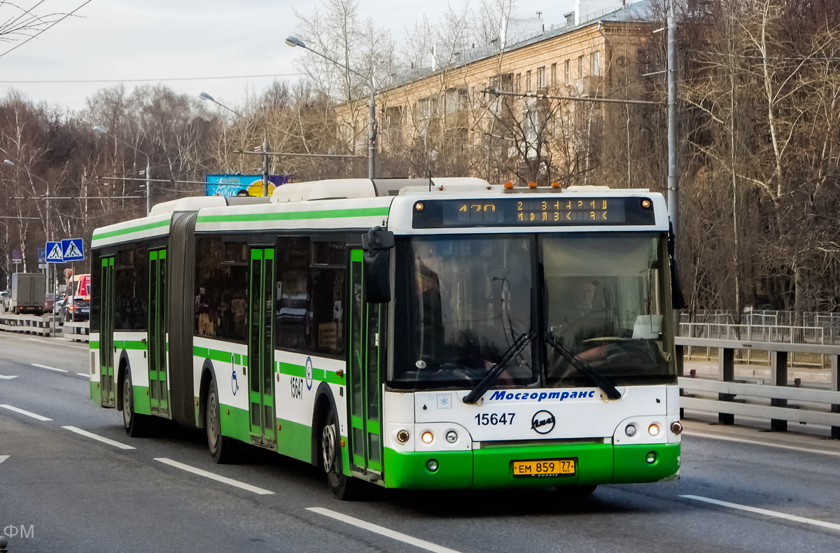 Москва, ЛиАЗ-6213.21 № 15647