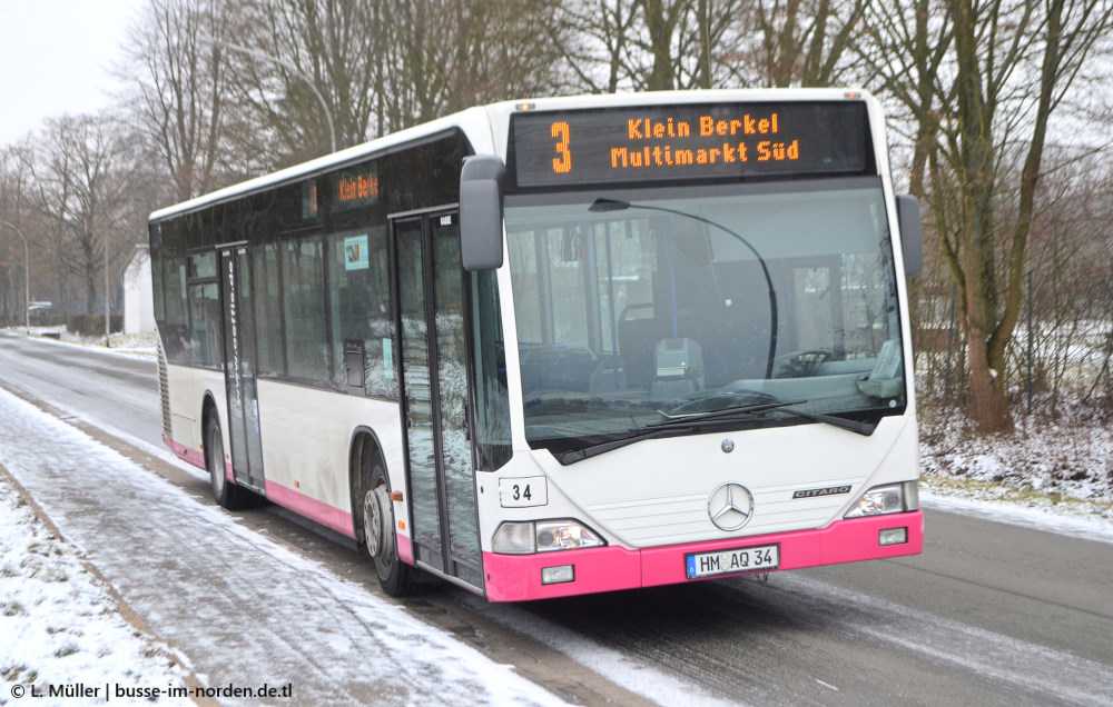 Нижняя Саксония, Mercedes-Benz O530 Citaro № 34