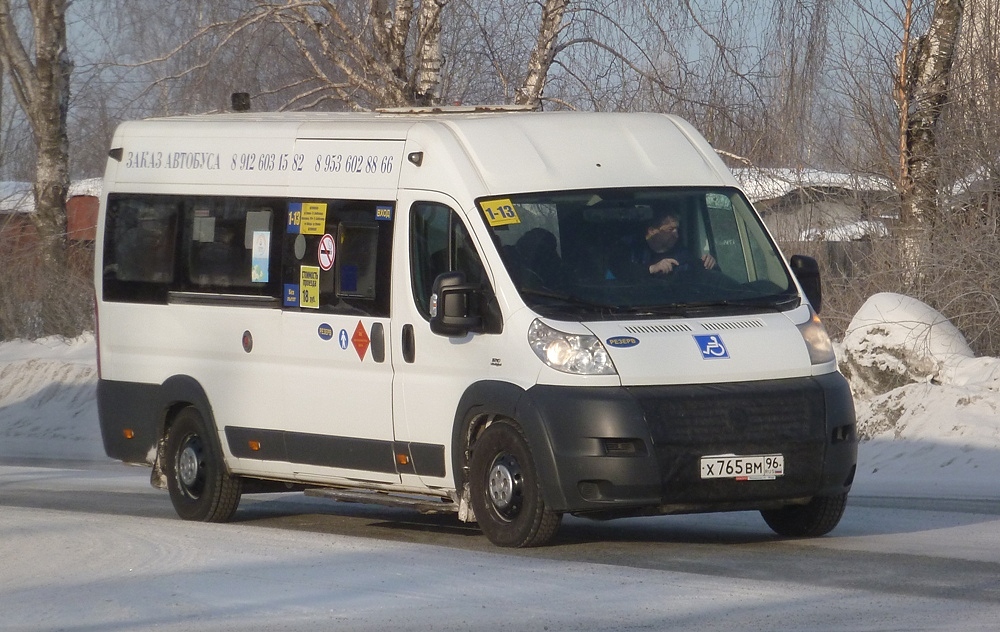 Свердловская область, Нижегородец-FST613 (FIAT Ducato) № Х 765 ВМ 96