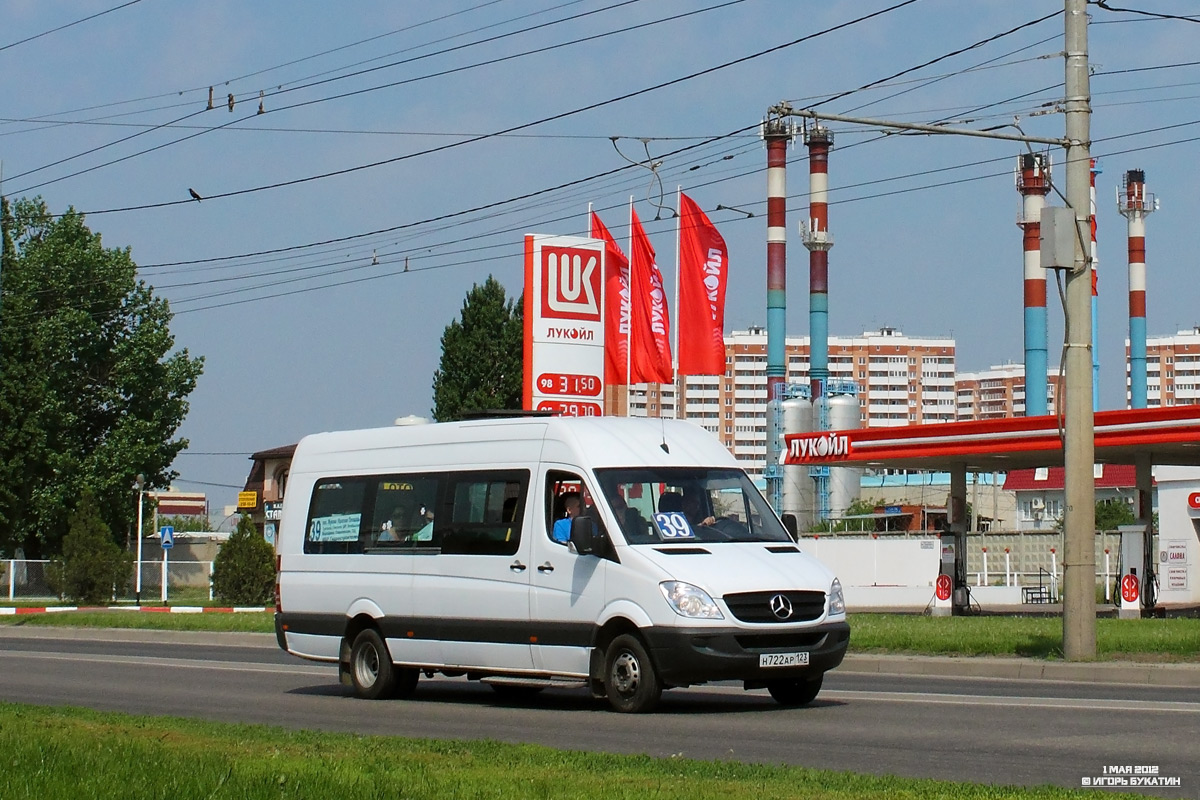 Краснодарский край, Луидор-22360C (MB Sprinter) № Н 722 АР 123