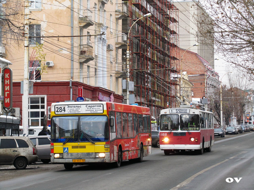 Саратовская область, Mercedes-Benz O405N2 № АХ 803 64