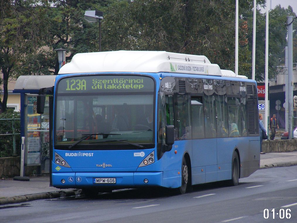 Hungary, Van Hool New A330 CNG № MPW-606