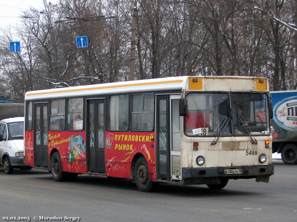 Санкт-Петербург, ЛиАЗ-5256.25 № 5488