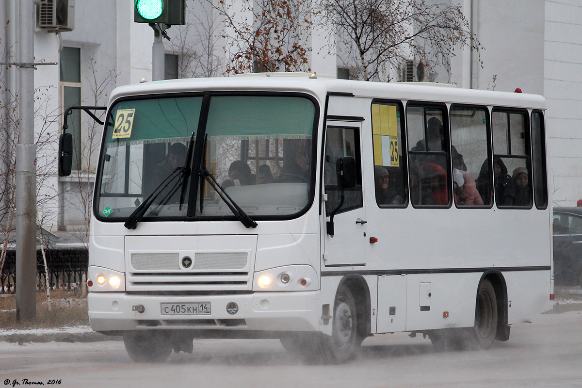 Саха (Якутия), ПАЗ-320302-08 № С 405 КН 14