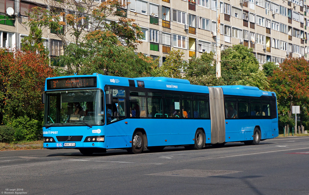 Венгрия, Volvo 7000A № MHK-914