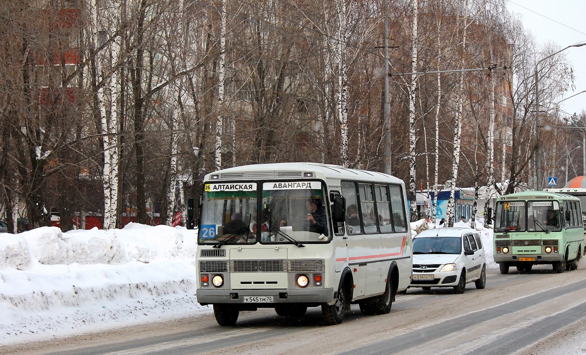 Томская область, ПАЗ-32054 № К 545 ТМ 70