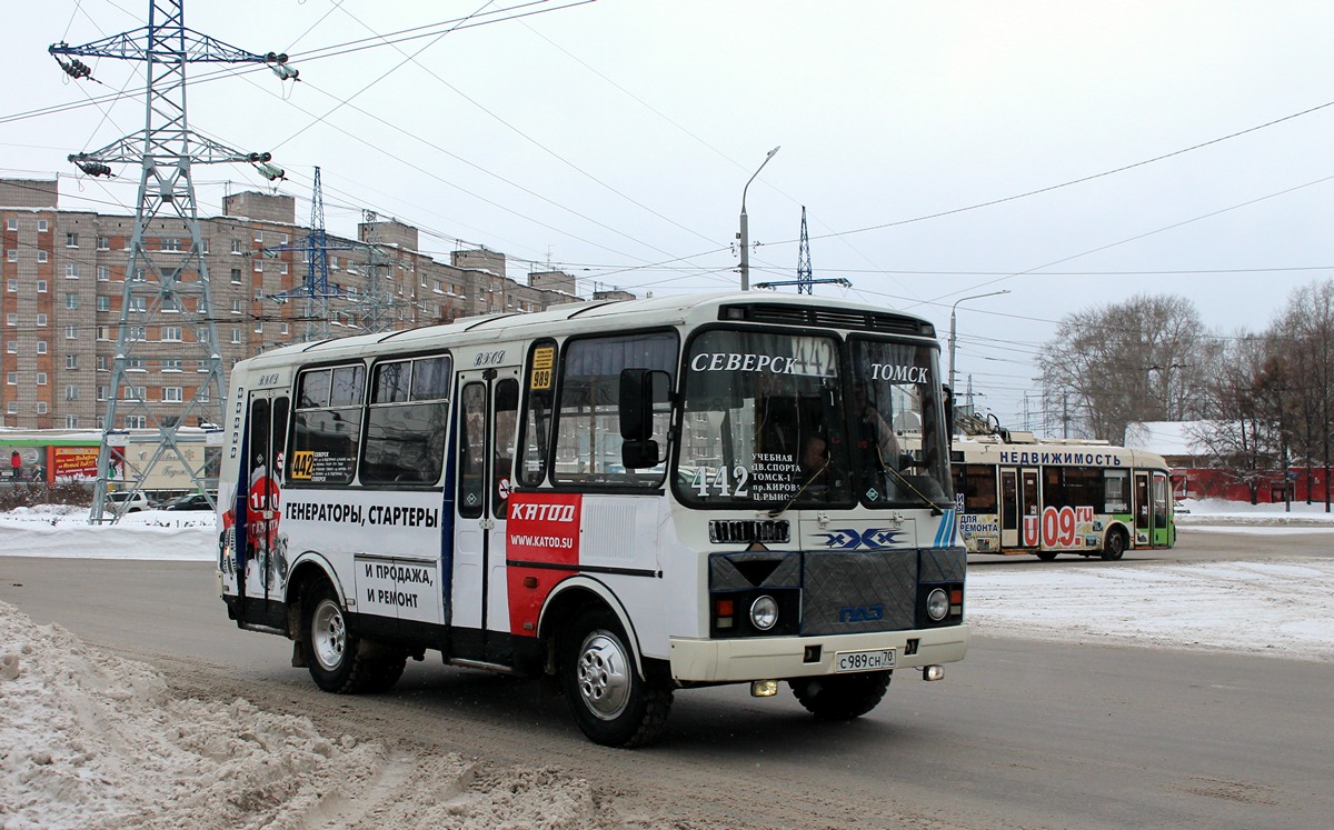 Томская область, ПАЗ-32054 № С 989 СН 70