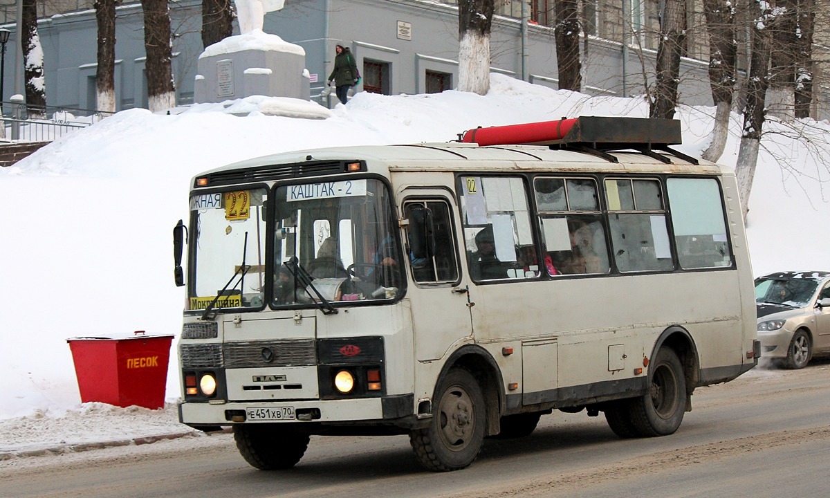 Томська область, ПАЗ-32054 № Е 451 ХВ 70